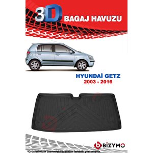 Hyundai Getz 2003 - 2016 3d Bagaj Havuzu Bizymo