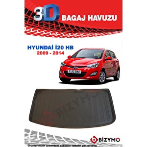 Hyundai İ20 2009-2014 3d Bagaj Havuzu Bizymo