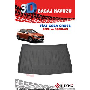 Fiat Egea Cross 2020+ 3d Bagaj Havuzu Bizymo