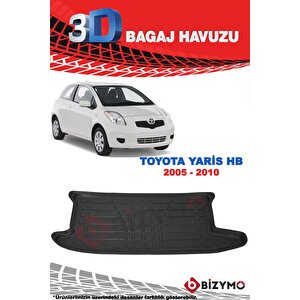 Toyota Yaris Hb 2005-2010 3d Bagaj Havuzu Bizymo