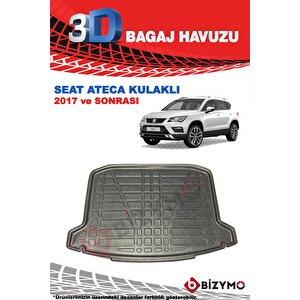Seat Ateca 2017 Ve Sonrası Kulaklı Bagaj Havuzu Bizymo