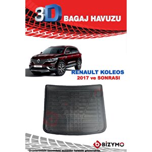 Renault Koleos 2017+ 3d Bagaj Havuzu Bizymo