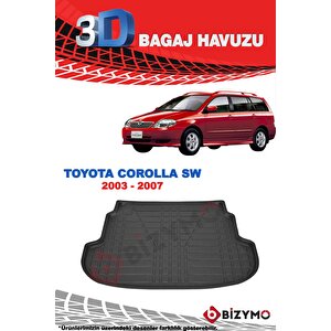 Toyota Corolla Stw 2003-2007 3d Bagaj Havuzu Bizymo