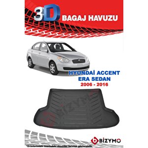 Hyundai Accent Era Sedan 2006-2016 3d Bagaj Havuzu Bizymo
