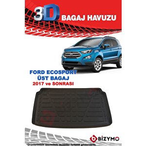 Ford Ecosport Üst 2017 Ve Sonrası 3d Bagaj Havuzu Bizymo
