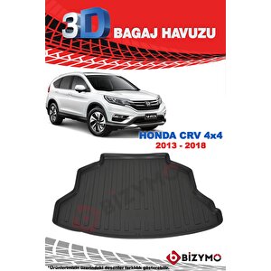 Honda Crv Suv 2013-2018 3d Bagaj Havuzu Bizymo