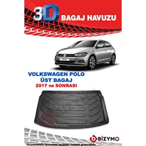 Volkswagen Polo Üst Zemin 2017 Ve Sonrası 3d Bagaj Havuzu Bizymo