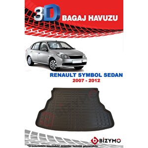 Renault Symbol Sedan 2007-2012 3d Bagaj Havuzu Bizymo