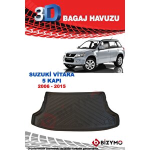 Suzuki Vitara Suv 5 Kapı 2006-2015 3d Bagaj Havuzu Bizymo