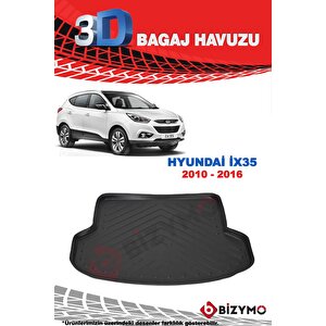 Hyundai İx35 2010-2016 3d Bagaj Havuzu Bizymo
