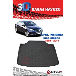Opel İnsignia İnce Stepne 2009-2017 3d Bagaj Havuzu Bizymo
