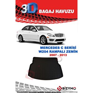Mercedes C Serisi W204 Sedan Rampalı 2007-2013 3d Bagaj Havuzu Bizymo
