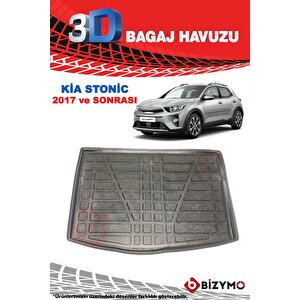 Kia Stonic 2017 Ve Sonrası 3d Bagaj Havuzu Bizymo