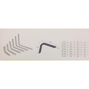 Ersa Raf Alti 10x12   Ölçü:220x280mm    1 Adet