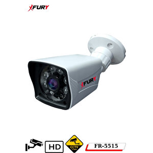 Fury 5 Kameralı 2mp Full Hd Görüntü 6 Atom Led Gece Görüşlü Dış Mekan Güvenlik Kamerası Seti 1tb