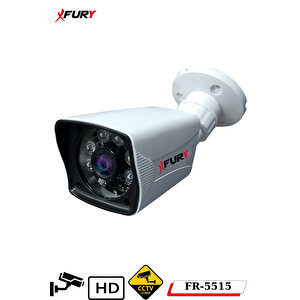 Fury 8 Kameralı 2mp Full Hd Görüntü 6 Atom Led Gece Görüşlü Dış Mekan Güvenlik Kamerası Seti 320gb
