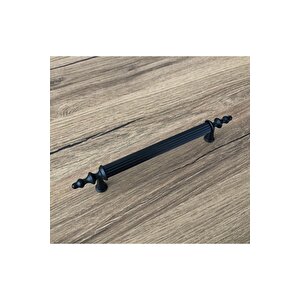 Zend Mat Siyah Mobilya Dolap Mutfak Çekmece Kulpu 224 Mm 1 Adet
