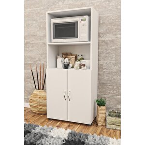 2 Kapak 2 Raflı Dolap Çok Amaçlı Dolap