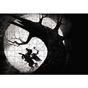 Sleepy Hollow Puzzle Yapboz Mdf Ahşap 120 Parça