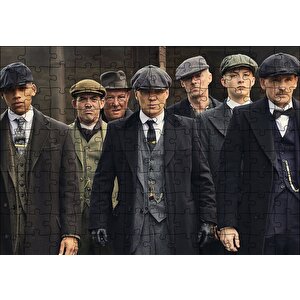 Peaky Blinders Puzzle Yapboz Mdf Ahşap 120 Parça