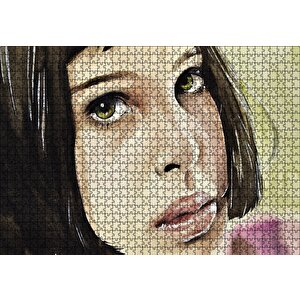 Mathilda Çizim Puzzle Yapboz Mdf Ahşap 1000 Parça