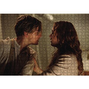 Titanic Jack Dawson Puzzle Yapboz Mdf Ahşap 500 Parça