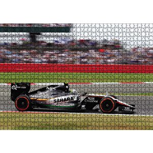 Pisteki Yarış Otomobil Puzzle Yapboz Mdf Ahşap 1000 Parça