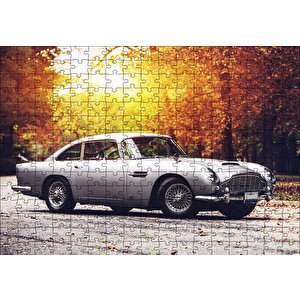Aston Martin Klasik Otomobil Puzzle Yapboz Mdf Ahşap 255 Parça