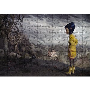 Coraline Puzzle Yapboz Mdf Ahşap 120 Parça