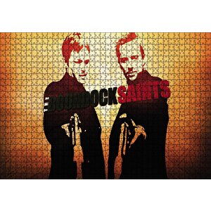 Boondock Saints Puzzle Yapboz Mdf Ahşap 1000 Parça