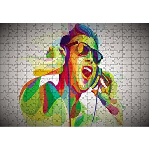 Renkli Dj Puzzle Yapboz Mdf Ahşap 255 Parça