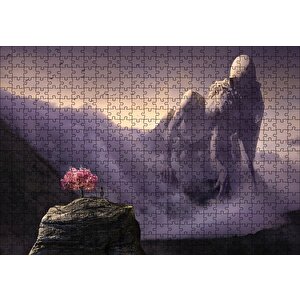 Fantazi Acı Çeken Heykel Puzzle Yapboz Mdf Ahşap 500 Parça