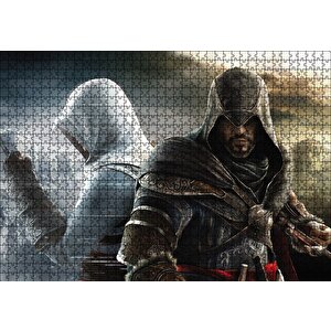 Assassins Creed Revelations Puzzle Yapboz Mdf Ahşap 1000 Parça