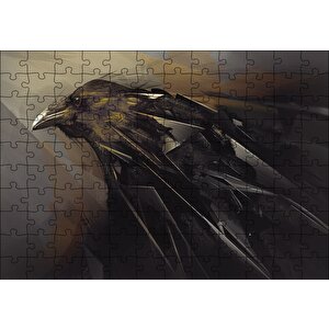 Amerikan Kargası Puzzle Yapboz Mdf Ahşap 120 Parça