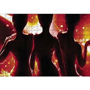 Dreamgirls Silhouettes Puzzle Yapboz Mdf Ahşap 255 Parça