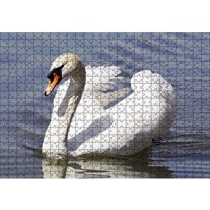 Kuğu Kuşu Puzzle Yapboz Mdf Ahşap 500 Parça