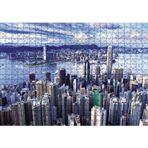Hong Kong Puzzle Yapboz Mdf Ahşap 500 Parça
