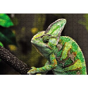 Bukelemun Yeşil Puzzle Yapboz Mdf Ahşap 255 Parça