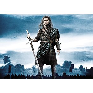 Cesur Yürek Braveheart Puzzle Yapboz Mdf Ahşap 500 Parça