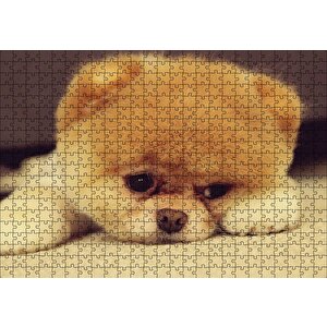 Yavru Chow Puzzle Yapboz Mdf Ahşap 500 Parça