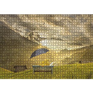 Oyuncak Ayılar Panorama Doğa Puzzle Yapboz Mdf Ahşap 1000 Parça
