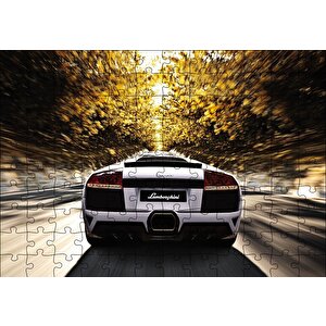 Lamborghini Gran Turismo Puzzle Yapboz Mdf Ahşap 120 Parça