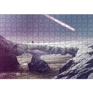 Gelecek Yıldızlar Dünya Dışı Gezegen Puzzle Yapboz Mdf Ahşap 255 Parça