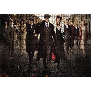 Peaky Blinders Puzzle Yapboz Mdf Ahşap 1000 Parça