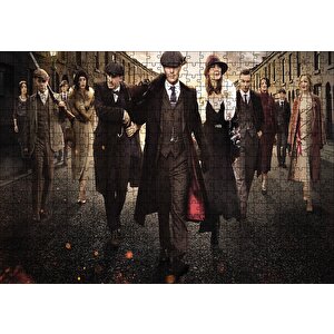Peaky Blinders Puzzle Yapboz Mdf Ahşap 500 Parça