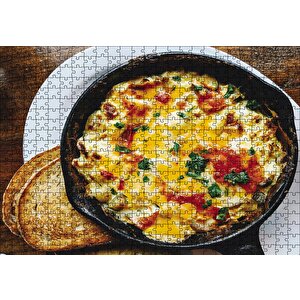 İtalyan Yumurtası Puzzle Yapboz Mdf Ahşap 500 Parça
