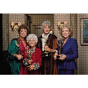 Bir Zamanlar Altın Kızlar Puzzle Yapboz Mdf Ahşap 1000 Parça