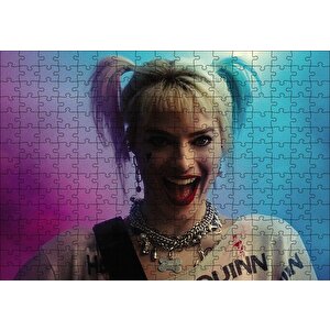 Yırtıcı Kuşlar Harley Quinn Puzzle Yapboz Mdf Ahşap 255 Parça