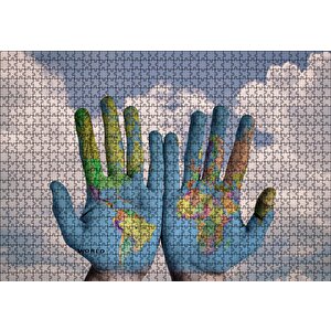 El Harite Puzzle Yapboz Mdf Ahşap 1000 Parça
