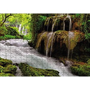 Düden Şelalesi Puzzle Yapboz Mdf Ahşap 255 Parça